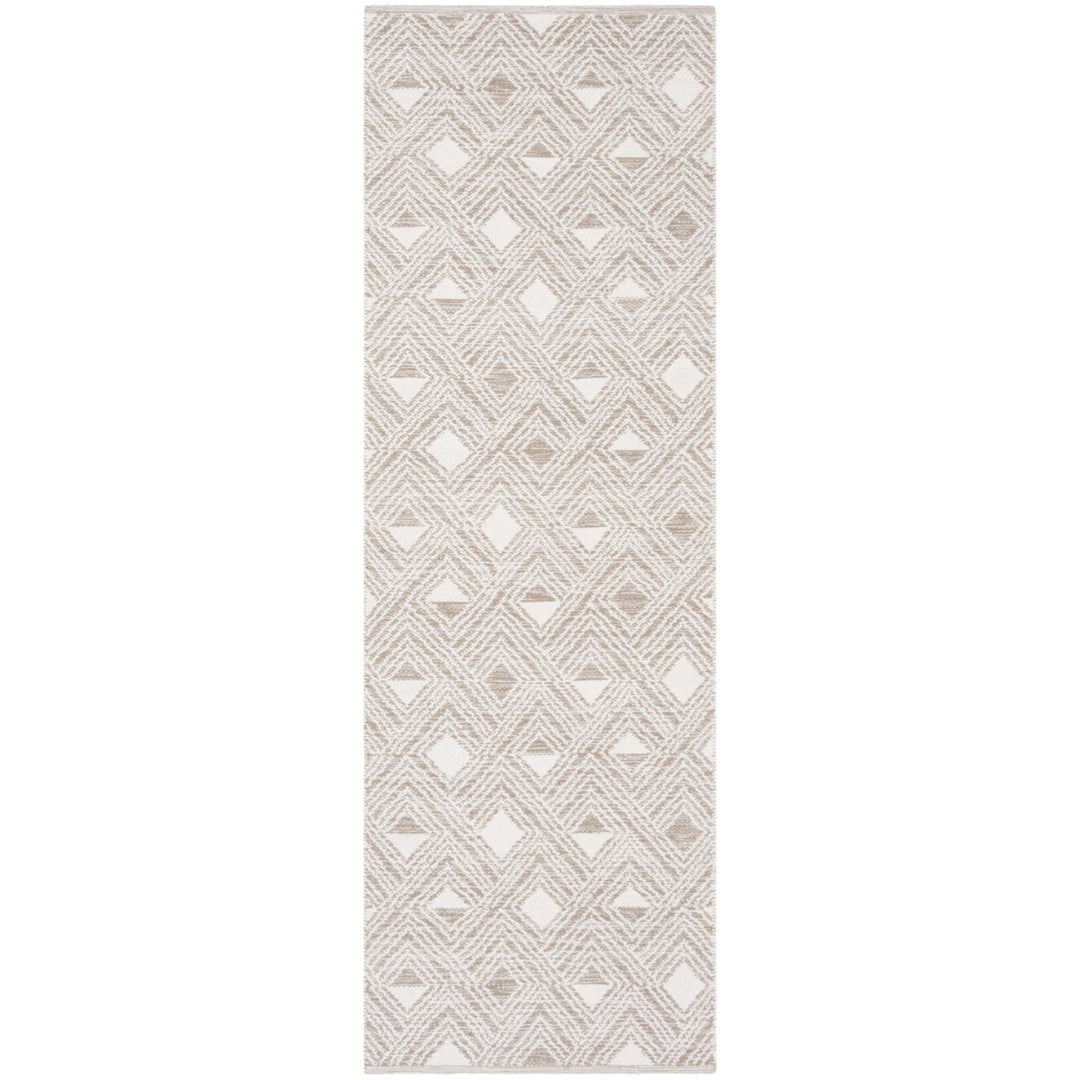 SAFAVIEH Montauk MTK614R Handwoven Beige / Ivory Rug Image 1