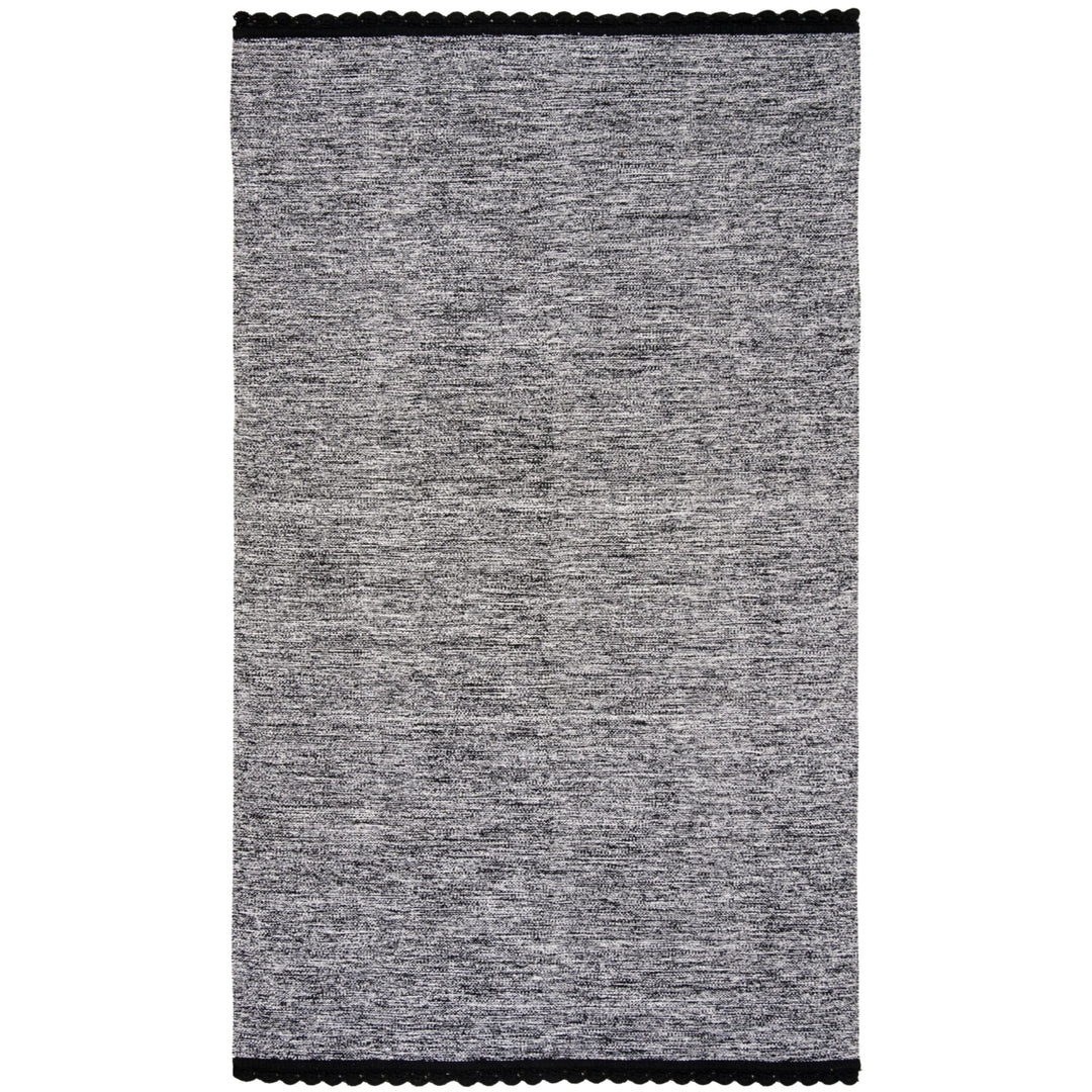 SAFAVIEH Montauk Collection MTK615A Handwoven Black Rug Image 5