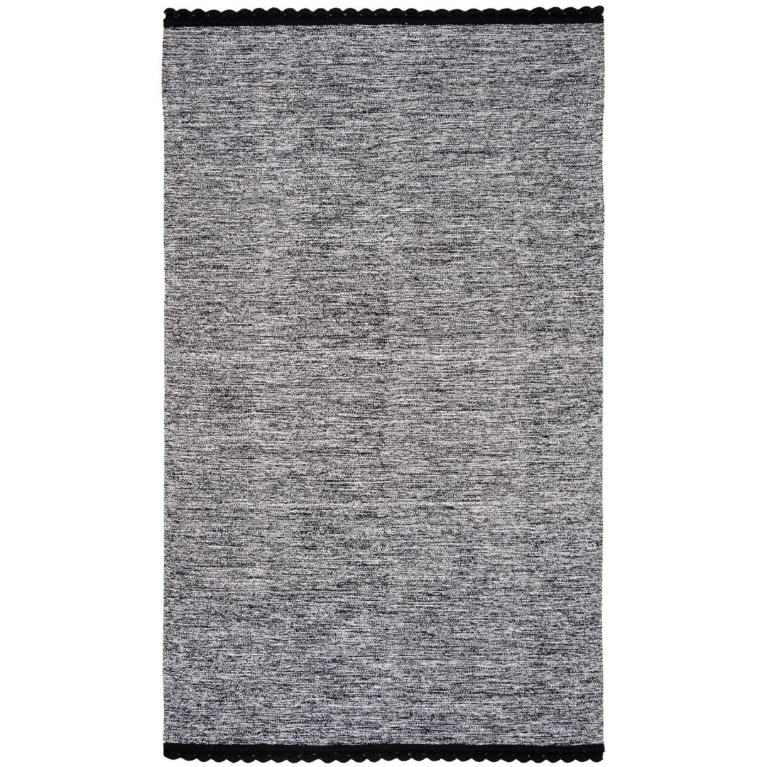 SAFAVIEH Montauk Collection MTK615A Handwoven Black Rug Image 1