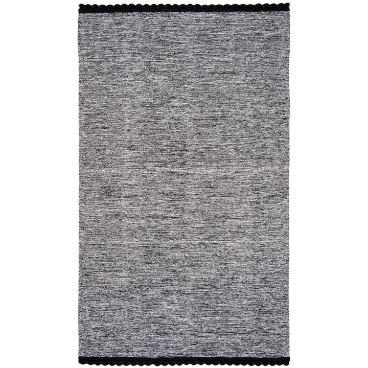 SAFAVIEH Montauk Collection MTK615A Handwoven Black Rug Image 1