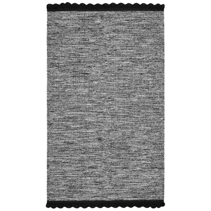 SAFAVIEH Montauk Collection MTK615A Handwoven Black Rug Image 6