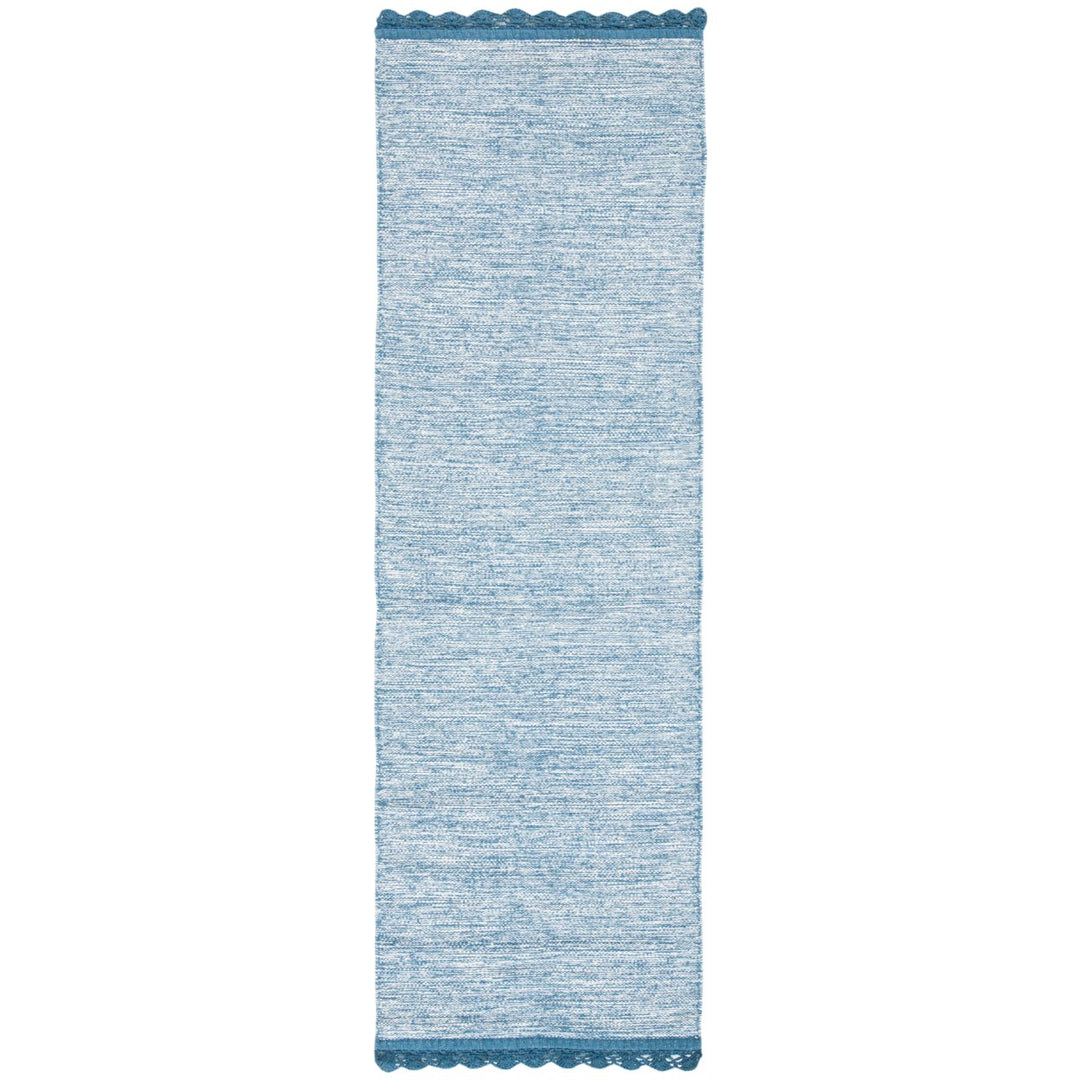 SAFAVIEH Montauk Collection MTK615B Handwoven Blue Rug Image 1