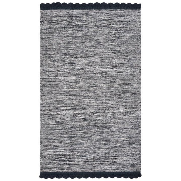 SAFAVIEH Montauk Collection MTK615C Handwoven Navy Rug Image 1