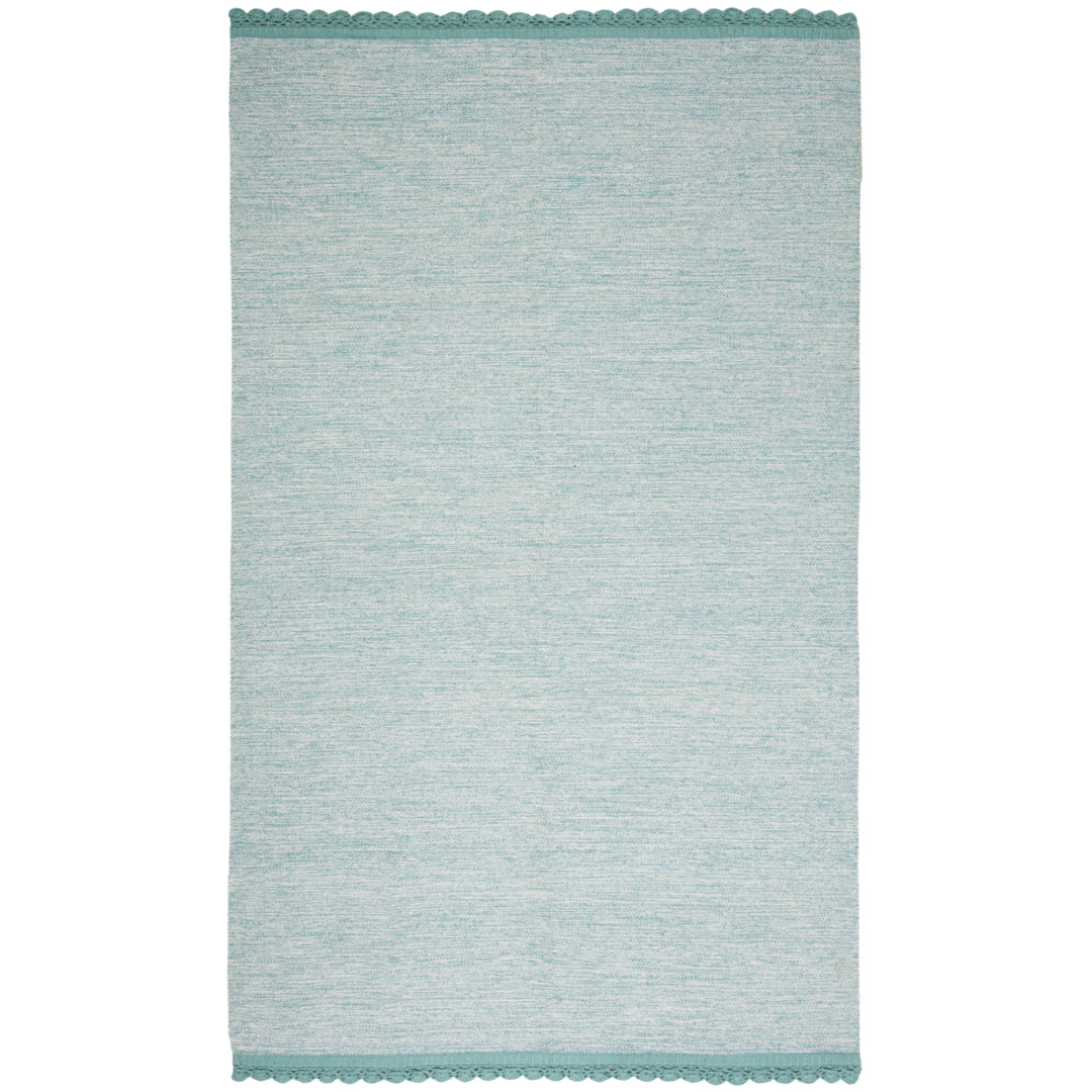 SAFAVIEH Montauk MTK615E Handwoven Turquoise Rug Image 5