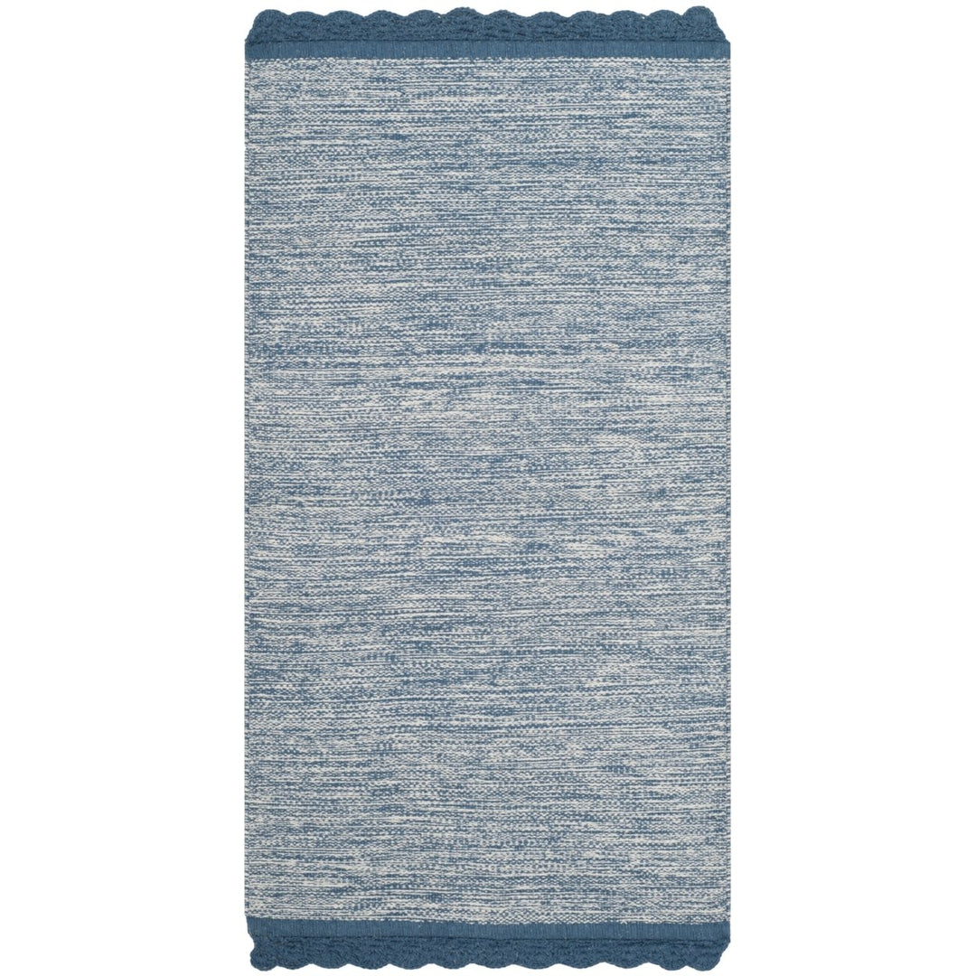 SAFAVIEH Montauk Collection MTK615B Handwoven Blue Rug Image 7