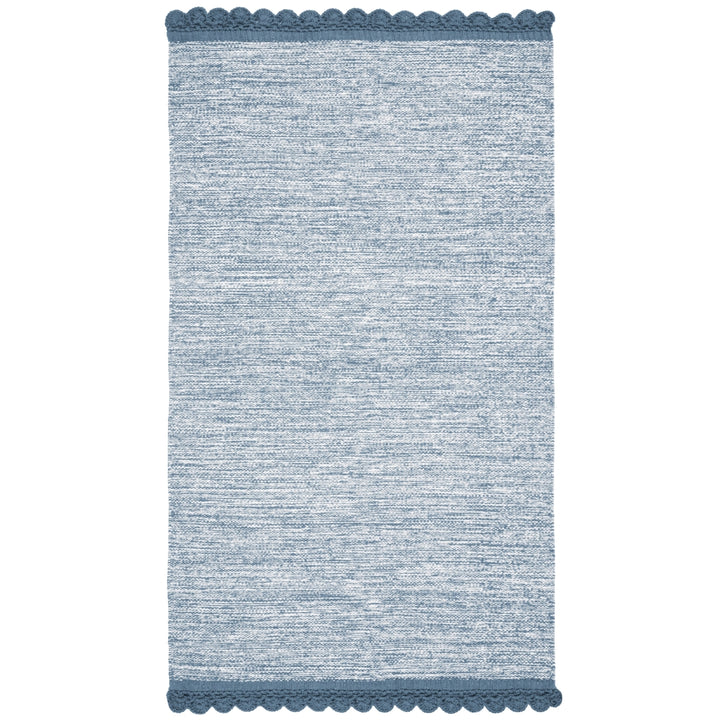 SAFAVIEH Montauk Collection MTK615B Handwoven Blue Rug Image 8