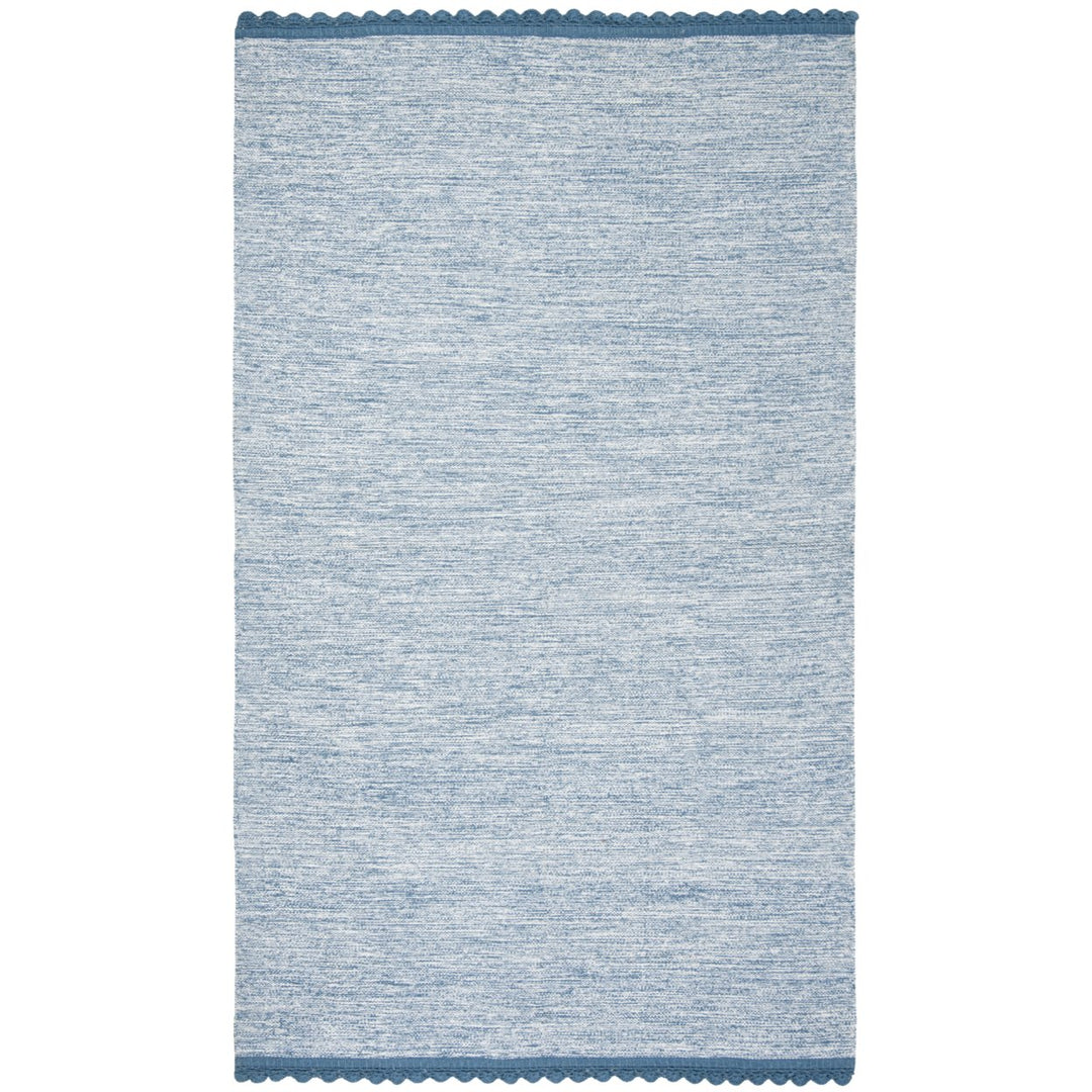 SAFAVIEH Montauk Collection MTK615B Handwoven Blue Rug Image 1