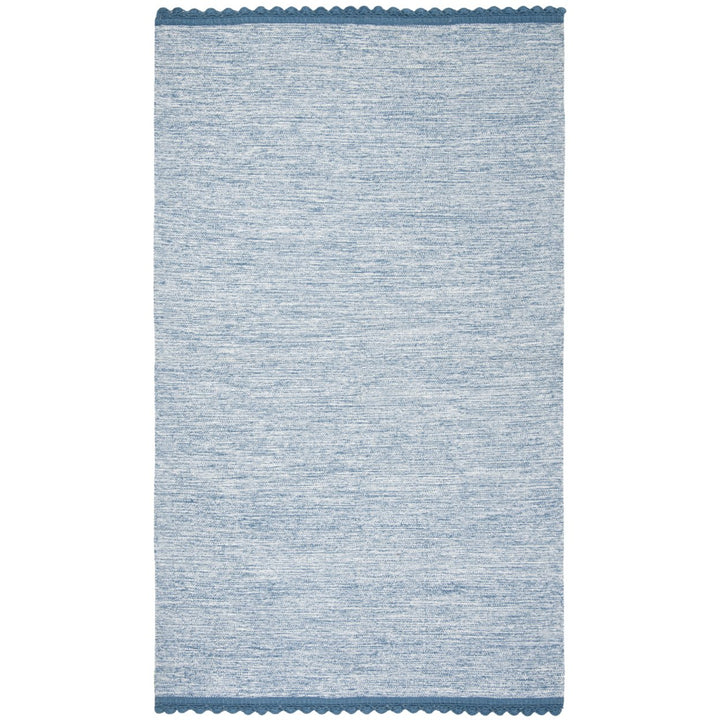 SAFAVIEH Montauk Collection MTK615B Handwoven Blue Rug Image 1