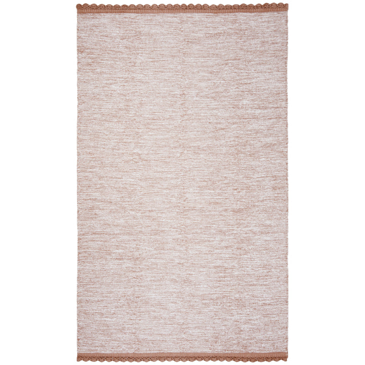 SAFAVIEH Montauk Collection MTK615F Handwoven Brown Rug Image 9