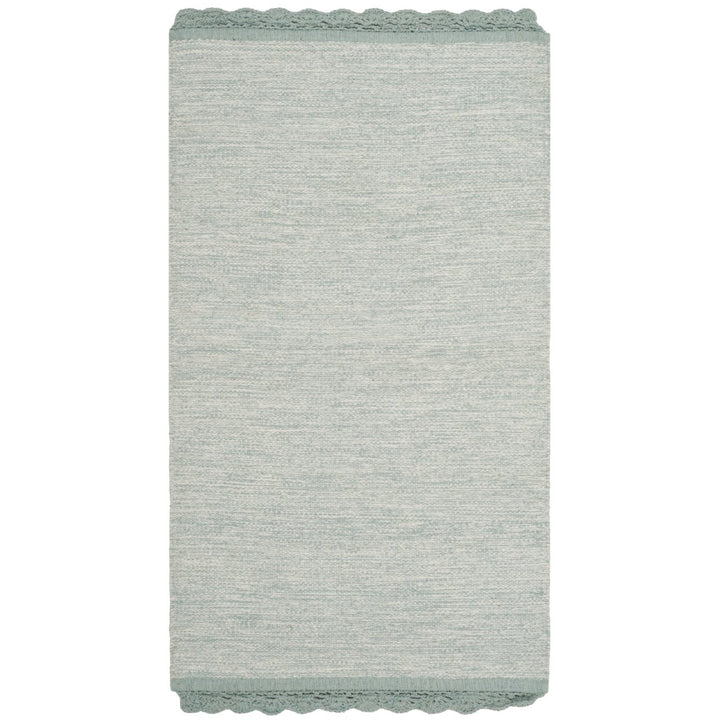 SAFAVIEH Montauk MTK615L Handwoven Light Blue Rug Image 5