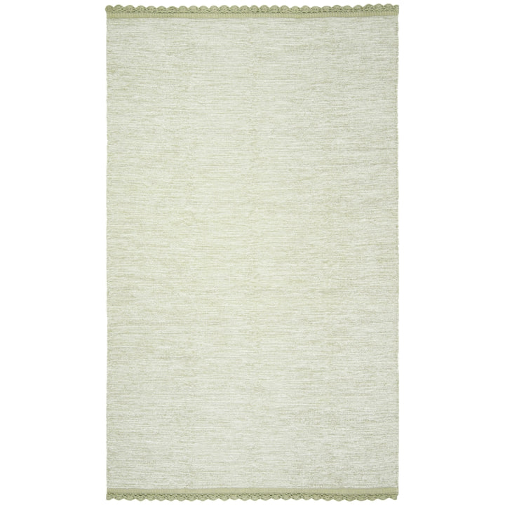 SAFAVIEH Montauk Collection MTK615G Handwoven Green Rug Image 5