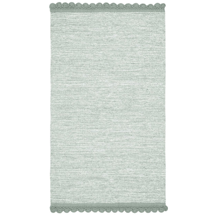 SAFAVIEH Montauk MTK615L Handwoven Light Blue Rug Image 1