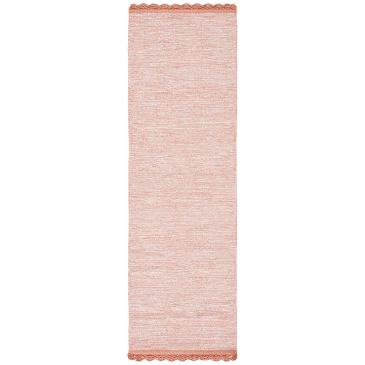 SAFAVIEH Montauk Collection MTK615O Handwoven Peach Rug Image 3