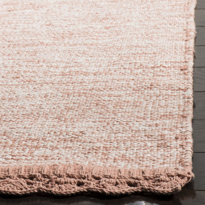 SAFAVIEH Montauk Collection MTK615O Handwoven Peach Rug Image 4