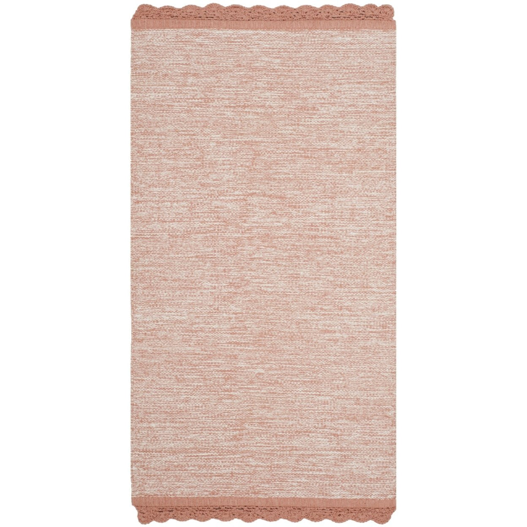 SAFAVIEH Montauk Collection MTK615O Handwoven Peach Rug Image 5