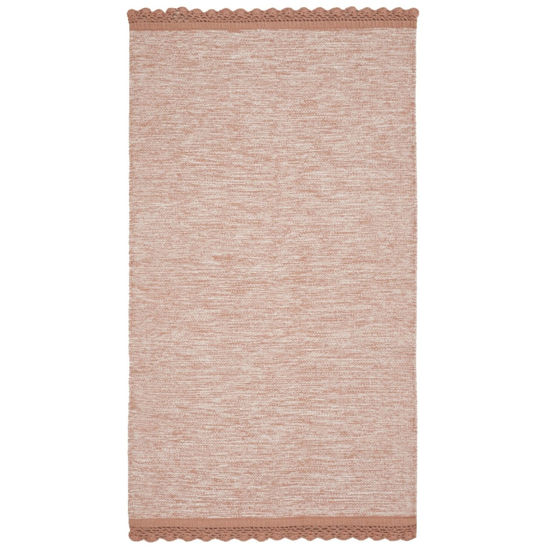 SAFAVIEH Montauk Collection MTK615O Handwoven Peach Rug Image 6