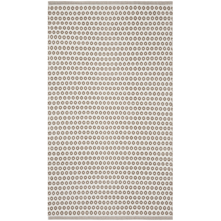 SAFAVIEH Montauk MTK616E Handwoven Taupe / Ivory Rug Image 5