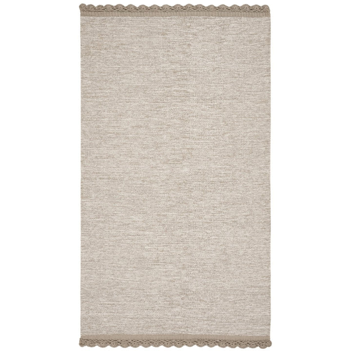 SAFAVIEH Montauk Collection MTK615R Handwoven Beige Rug Image 1