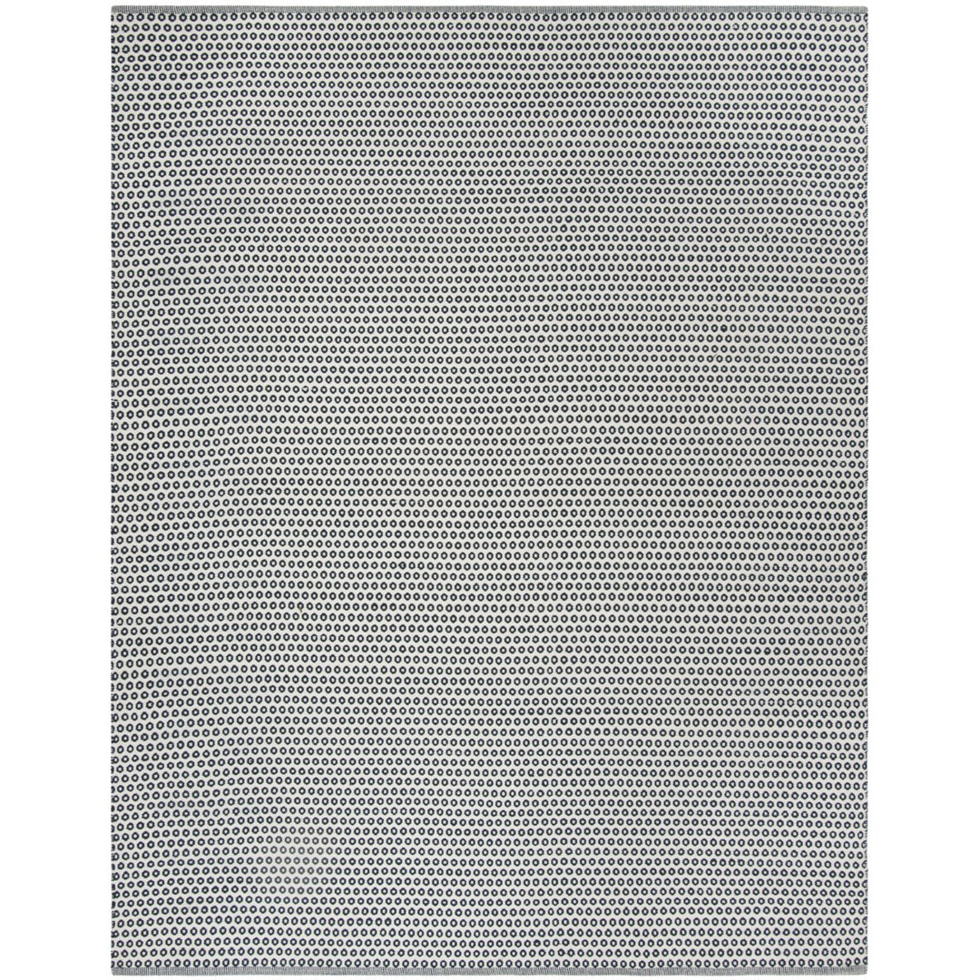 SAFAVIEH Montauk MTK616N Handwoven Slate / Ivory Rug Image 1