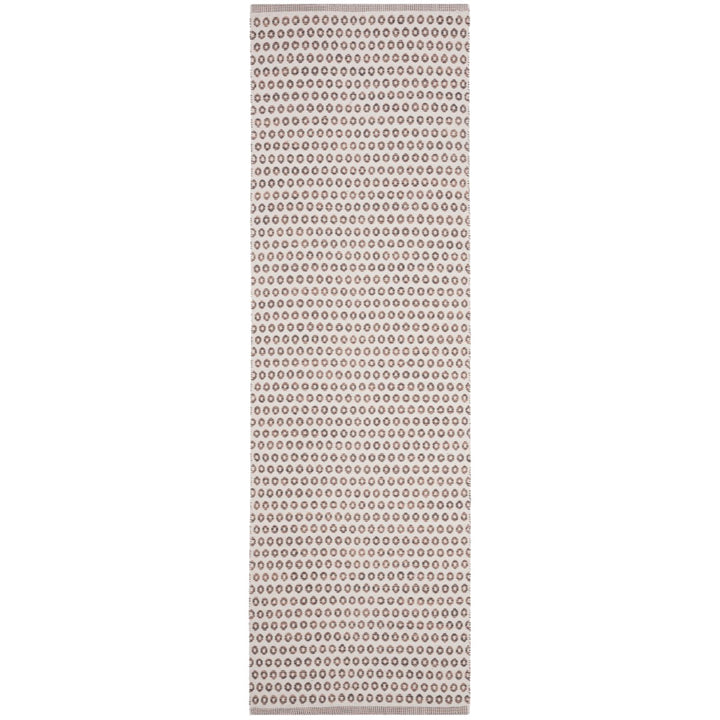 SAFAVIEH Montauk MTK616H Charcoal/Peach / Ivory Rug Image 1