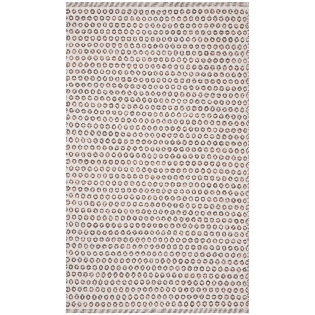 SAFAVIEH Montauk MTK616H Charcoal/Peach / Ivory Rug Image 5