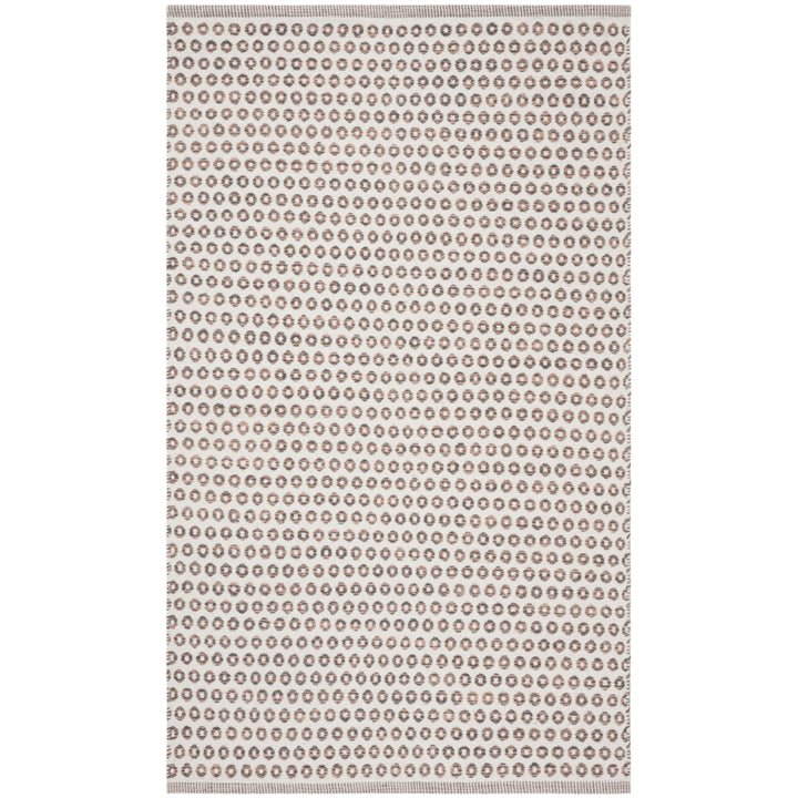 SAFAVIEH Montauk MTK616H Charcoal/Peach / Ivory Rug Image 5