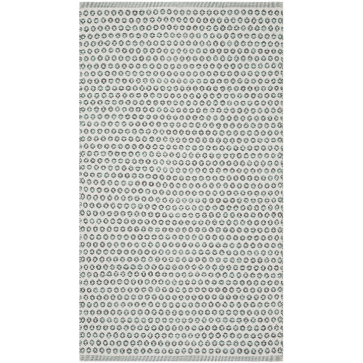 SAFAVIEH Montauk MTK616M Handwoven Slate / Ivory Rug Image 5