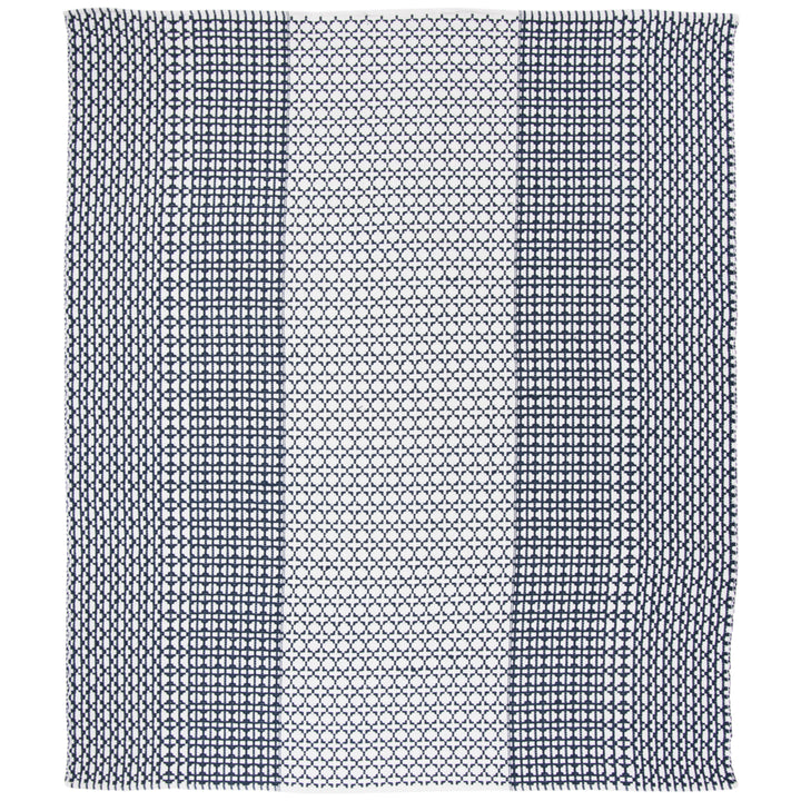 SAFAVIEH Montauk MTK617N Handwoven Navy / Ivory Rug Image 1