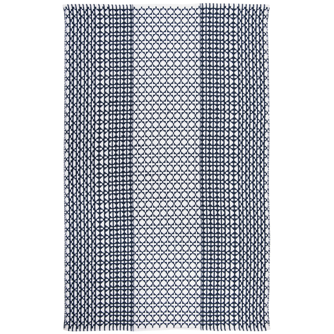 SAFAVIEH Montauk MTK617N Handwoven Navy / Ivory Rug Image 6