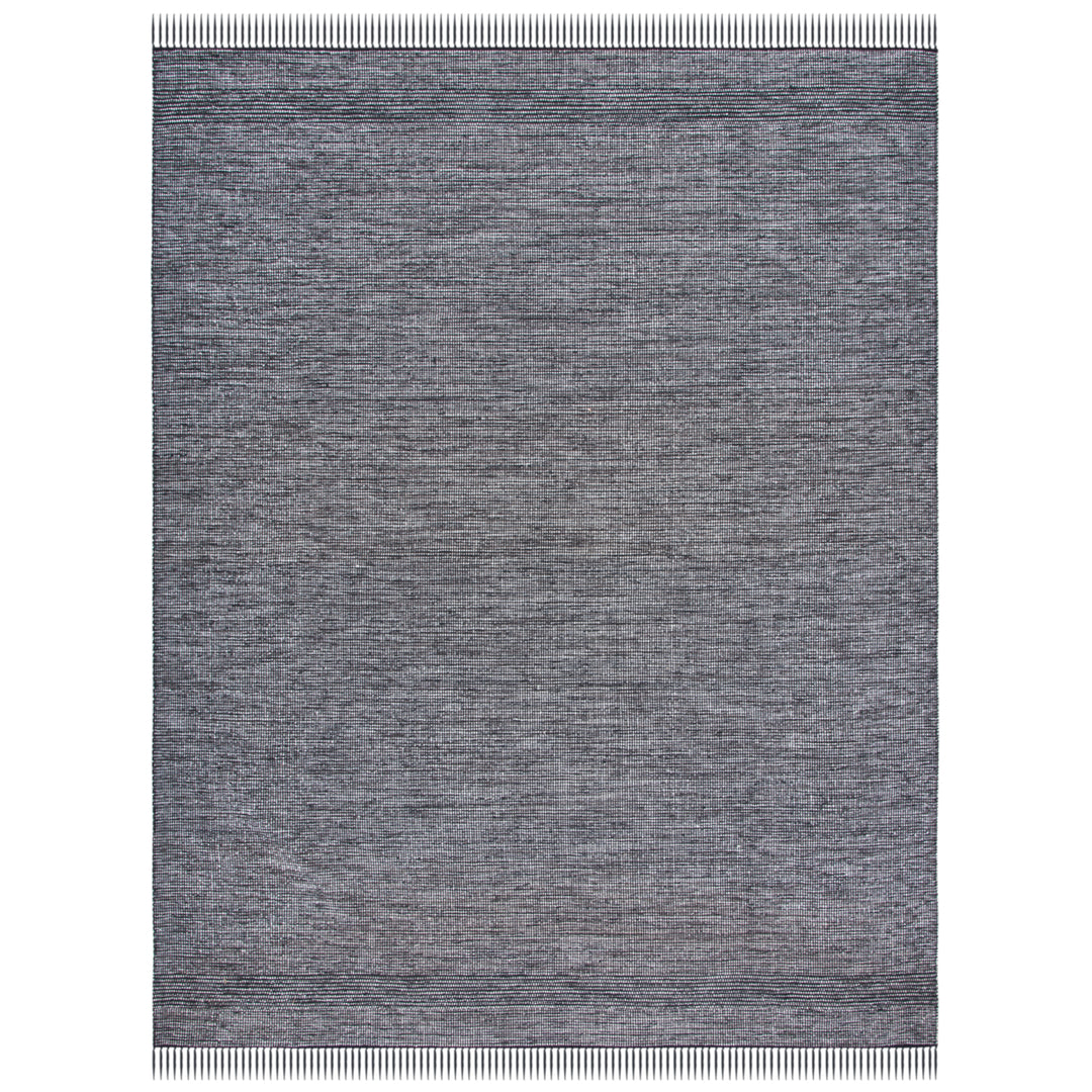 SAFAVIEH Montauk MTK620H Handwoven Charcoal / Black Rug Image 1