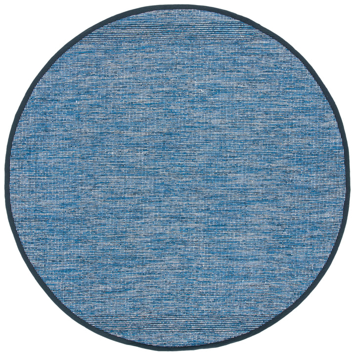 SAFAVIEH Montauk MTK620M Handwoven Blue / Black Rug Image 4