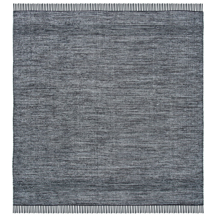 SAFAVIEH Montauk MTK620H Handwoven Charcoal / Black Rug Image 1