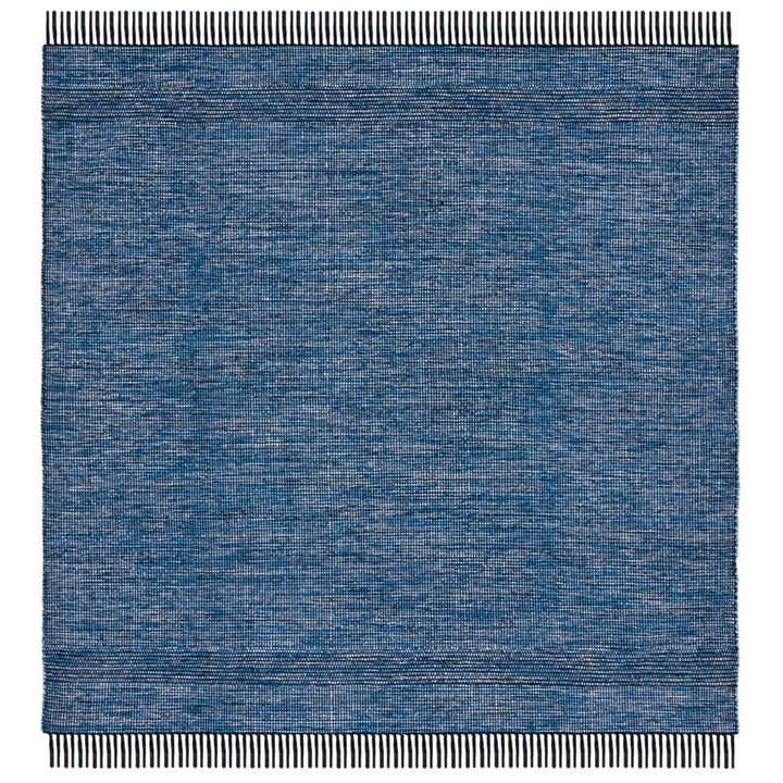 SAFAVIEH Montauk MTK620M Handwoven Blue / Black Rug Image 6