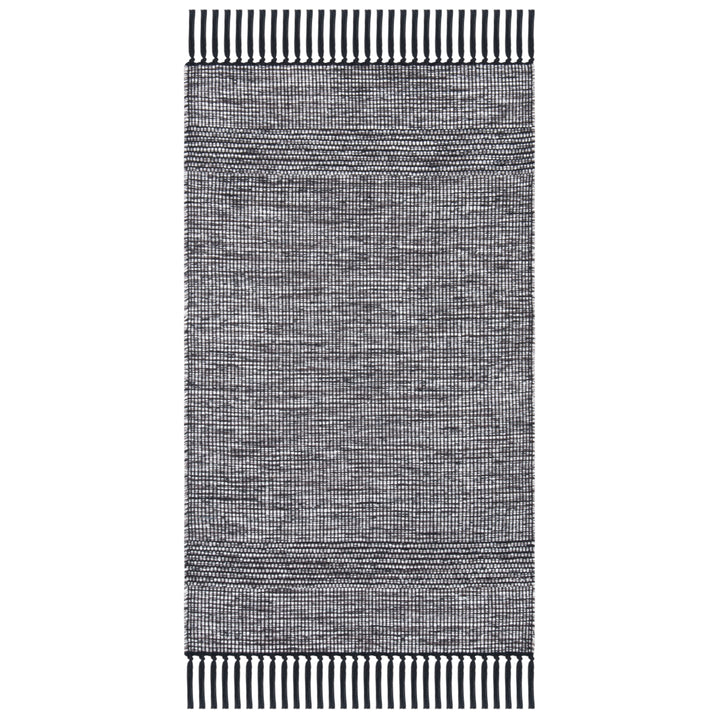 SAFAVIEH Montauk MTK620H Handwoven Charcoal / Black Rug Image 10