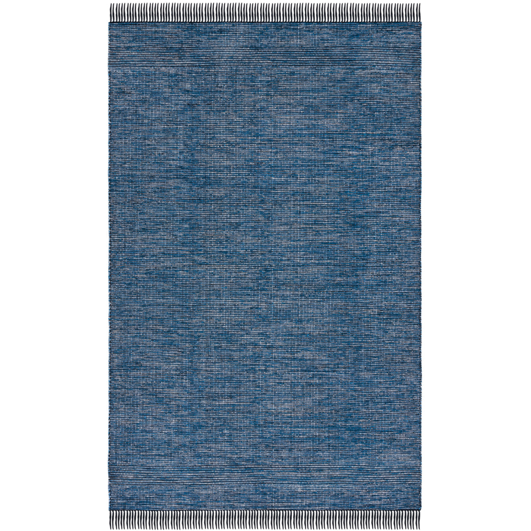 SAFAVIEH Montauk MTK620M Handwoven Blue / Black Rug Image 10