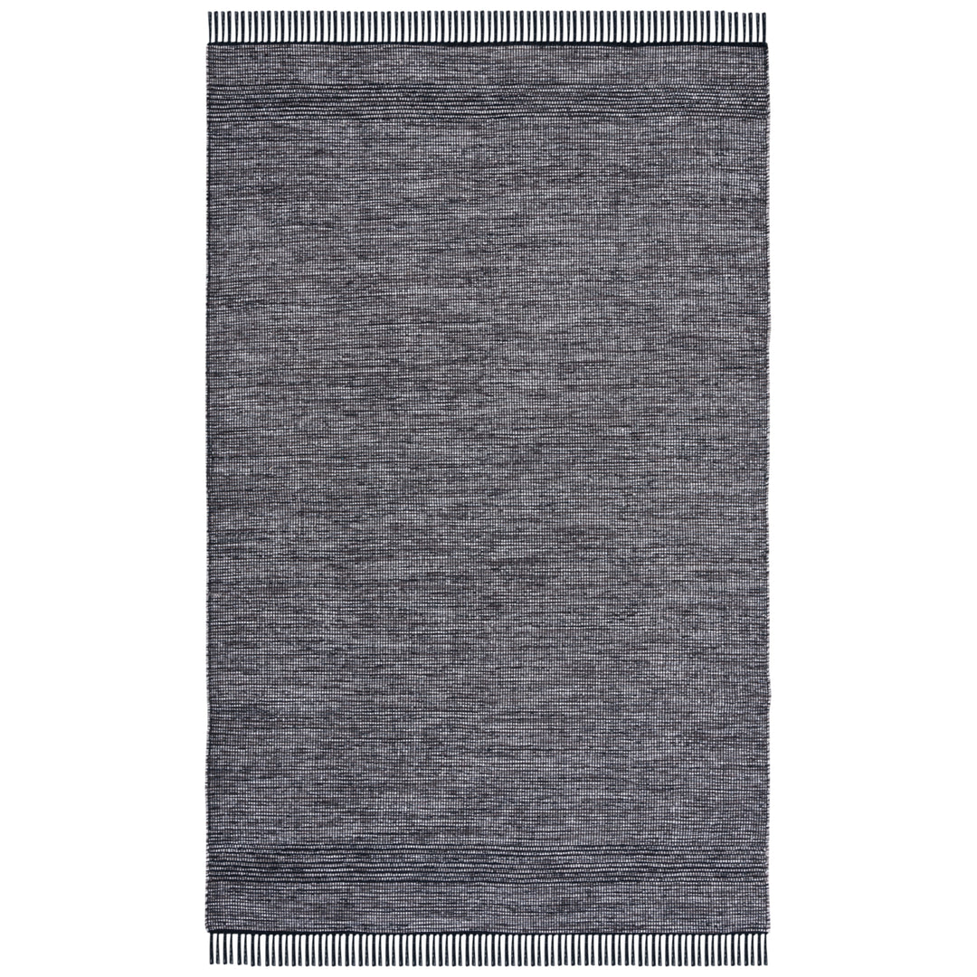 SAFAVIEH Montauk MTK620H Handwoven Charcoal / Black Rug Image 11