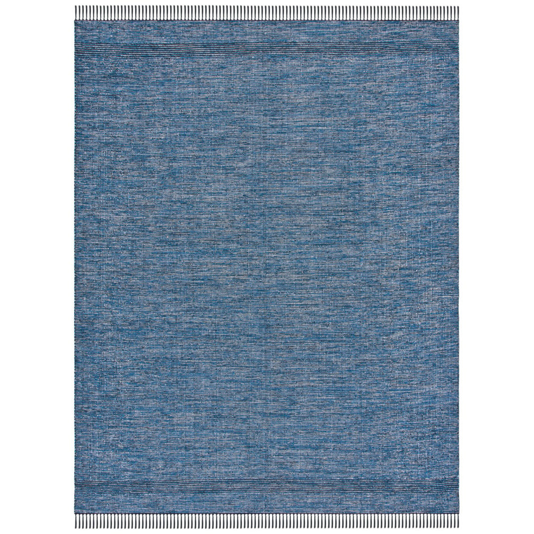 SAFAVIEH Montauk MTK620M Handwoven Blue / Black Rug Image 1