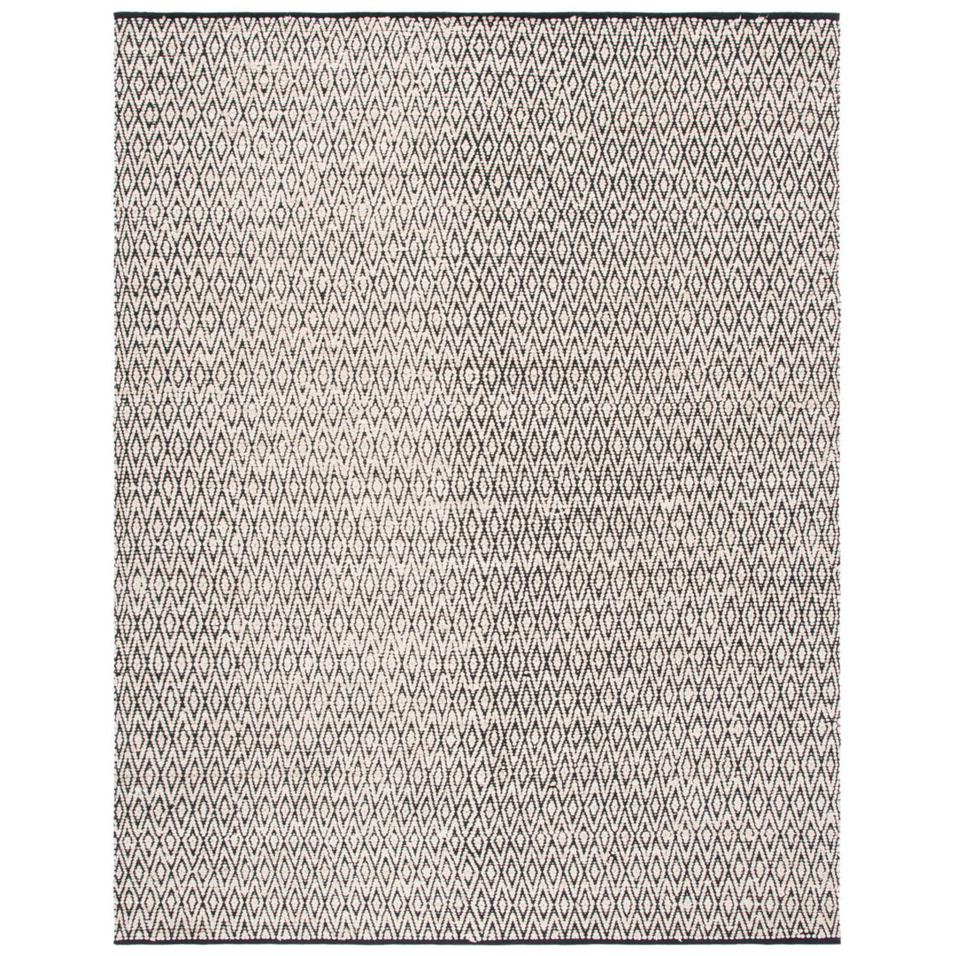 SAFAVIEH Montauk MTK621B Handwoven Beige / Black Rug Image 1