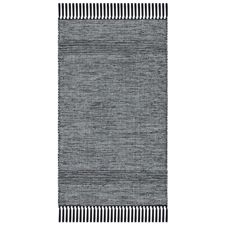 SAFAVIEH Montauk MTK620Y Light Green / Black Rug Image 3