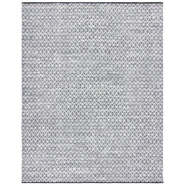 SAFAVIEH Montauk MTK621A Handwoven Ivory / Black Rug Image 1