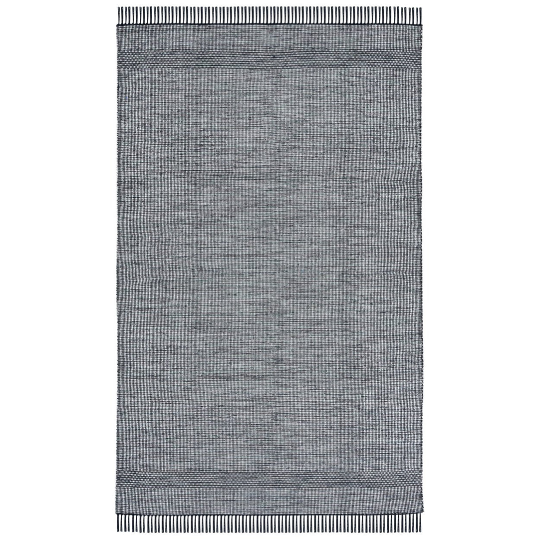 SAFAVIEH Montauk MTK620Y Light Green / Black Rug Image 1