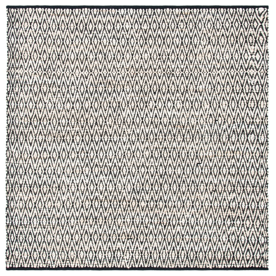 SAFAVIEH Montauk MTK621B Handwoven Beige / Black Rug Image 6