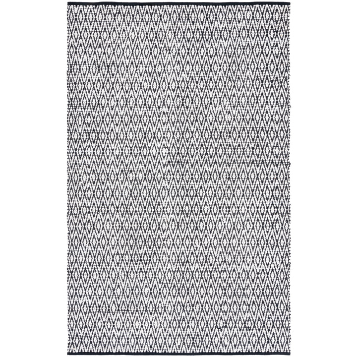 SAFAVIEH Montauk MTK621A Handwoven Ivory / Black Rug Image 11