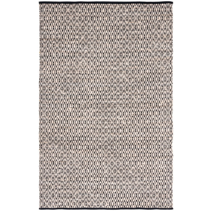 SAFAVIEH Montauk MTK621B Handwoven Beige / Black Rug Image 11