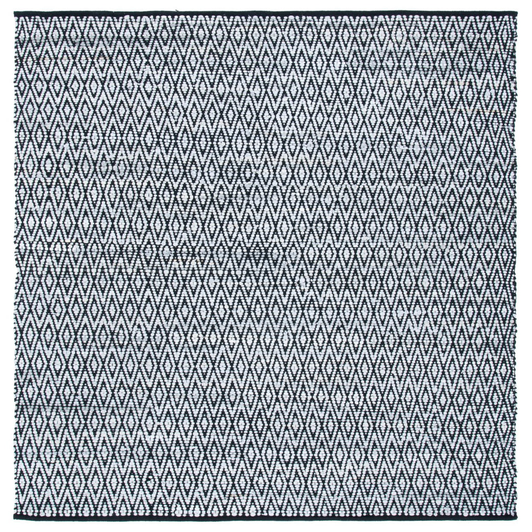 SAFAVIEH Montauk MTK621F Handwoven Grey / Black Rug Image 1