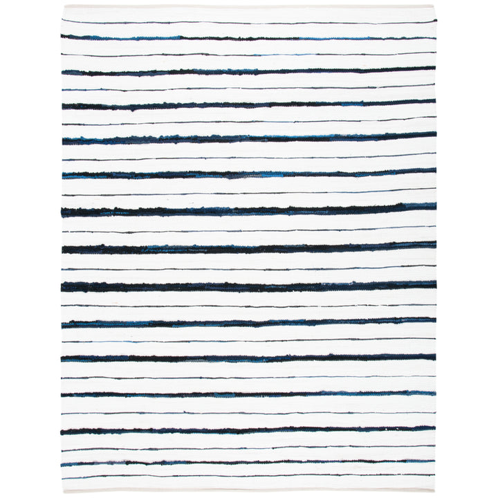 SAFAVIEH Montauk MTK623N Handwoven Navy / Ivory Rug Image 5