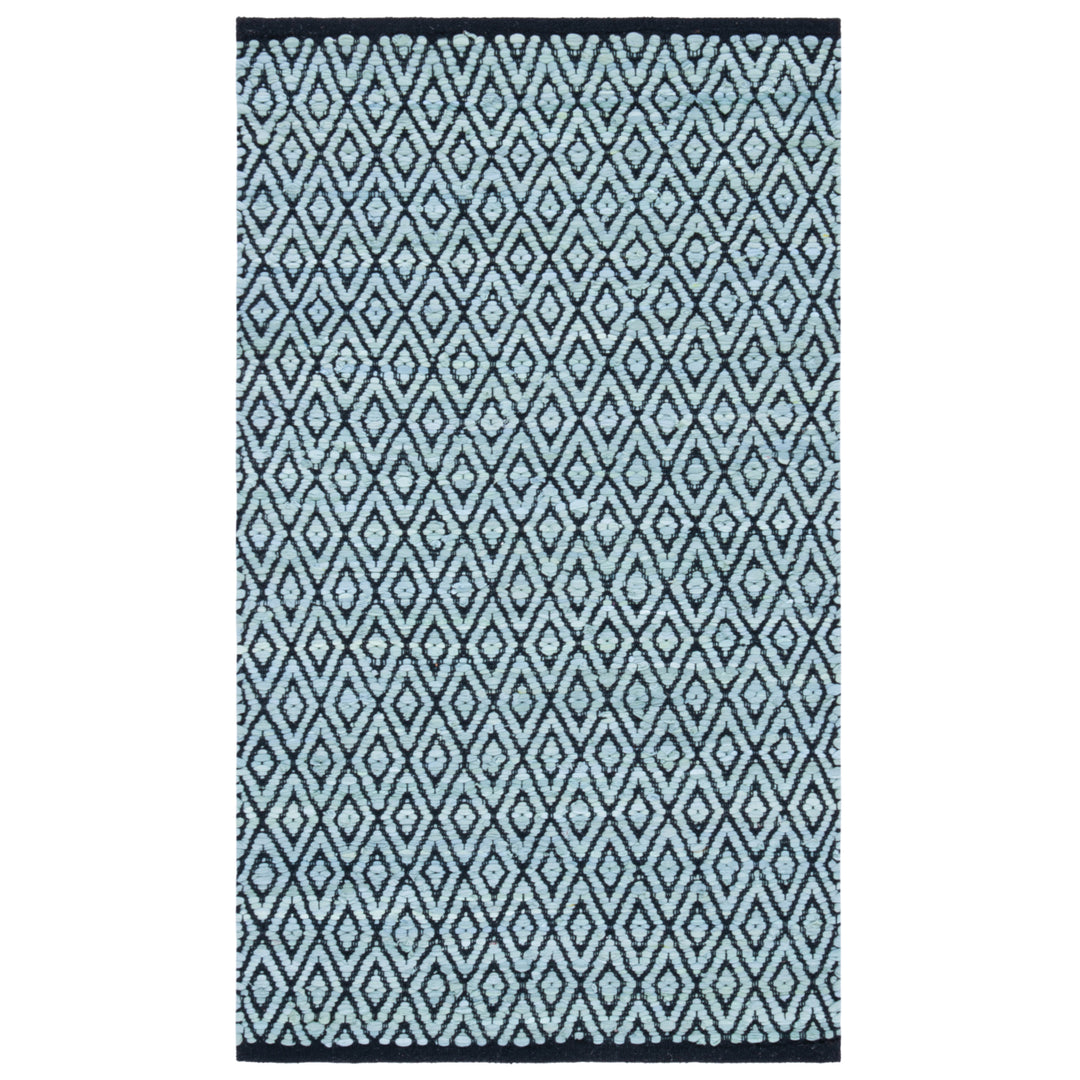 SAFAVIEH Montauk MTK621Y Handwoven Green / Black Rug Image 10