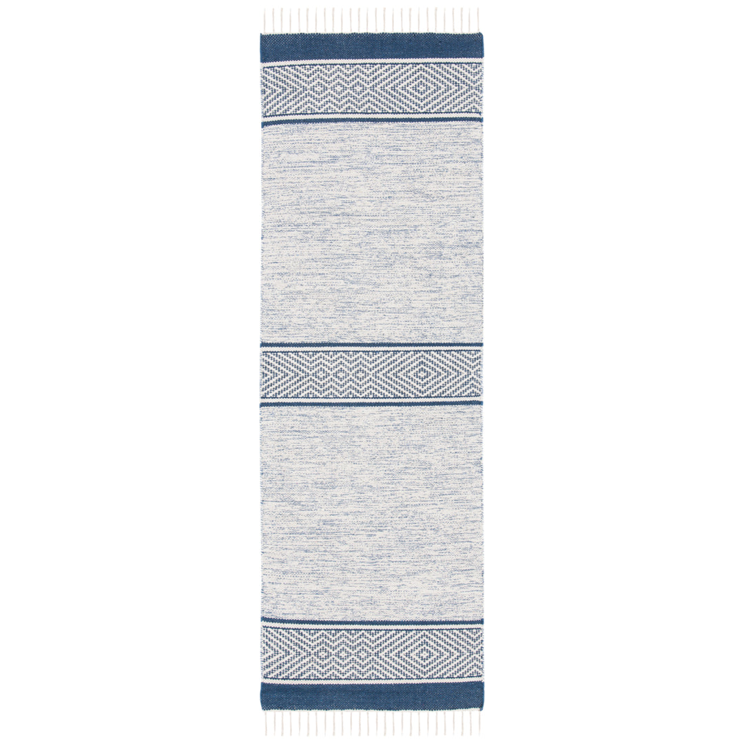 SAFAVIEH Montauk MTK651N Handmade Ivory / Navy Rug Image 6