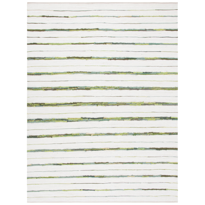 SAFAVIEH Montauk MTK623Y Handwoven Green / Ivory Rug Image 11