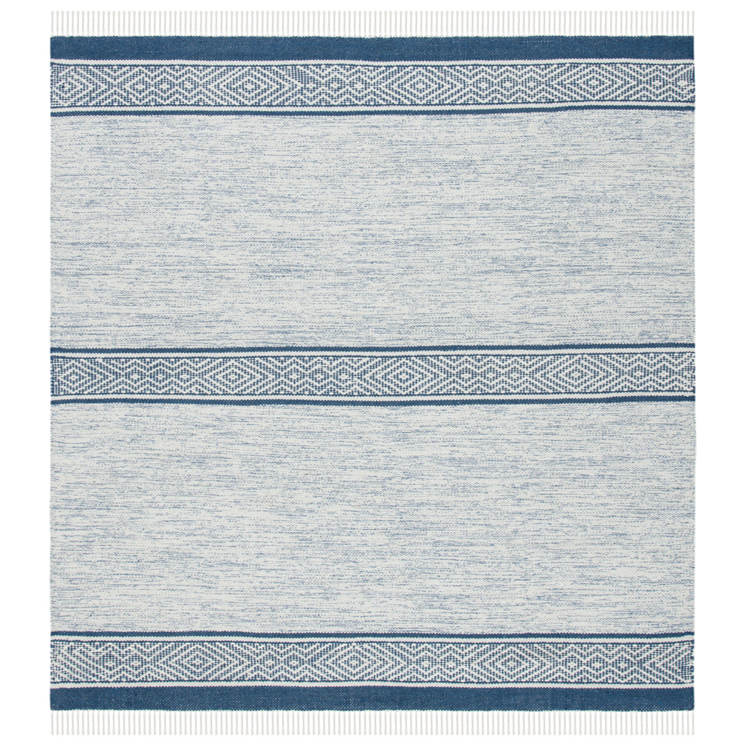 SAFAVIEH Montauk MTK651N Handmade Ivory / Navy Rug Image 11